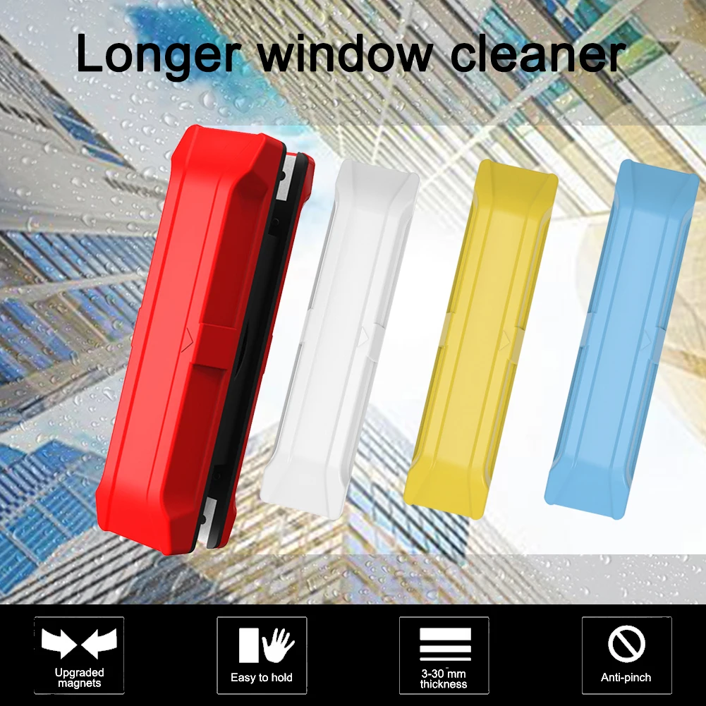 

Double-Sided Magnetic Window Cleaner Glass Window Cleaning Window Shower Screen Glass Cleaning Brush Family Use Cleaning Tool