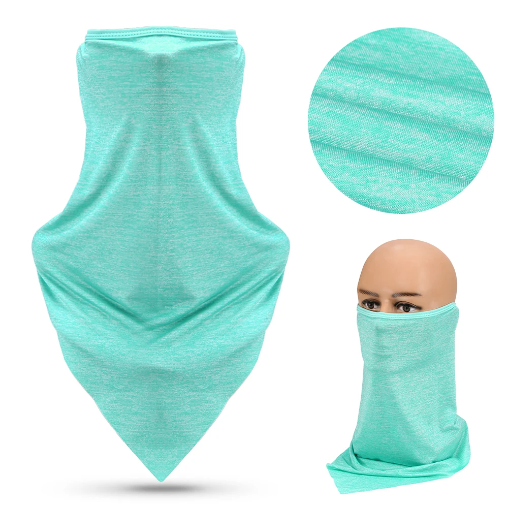 Велосипедная маска треугольная велосипедная бандана ледяная Ткань спортивный