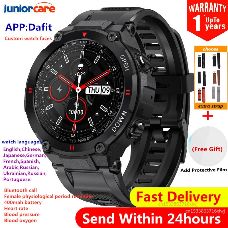 2021 K22 Смарт часы мужские спортивные фитнес макияж/Ответ Вызов