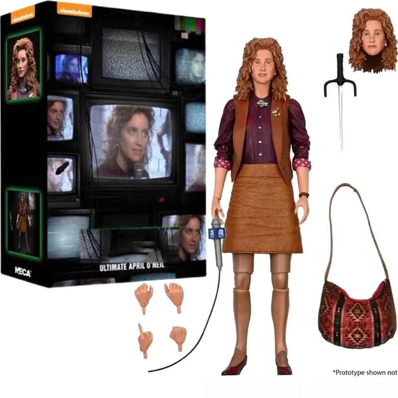 Фигурка NECA April o'нейла экшн-фигурка черепашек Рафаэля игрушечная кукла подарок