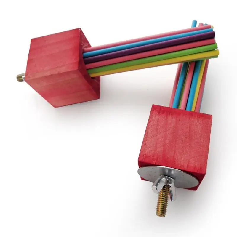 1 шт. игрушка попугай леденец на палочке Форма птица стенд срывая жердочка для