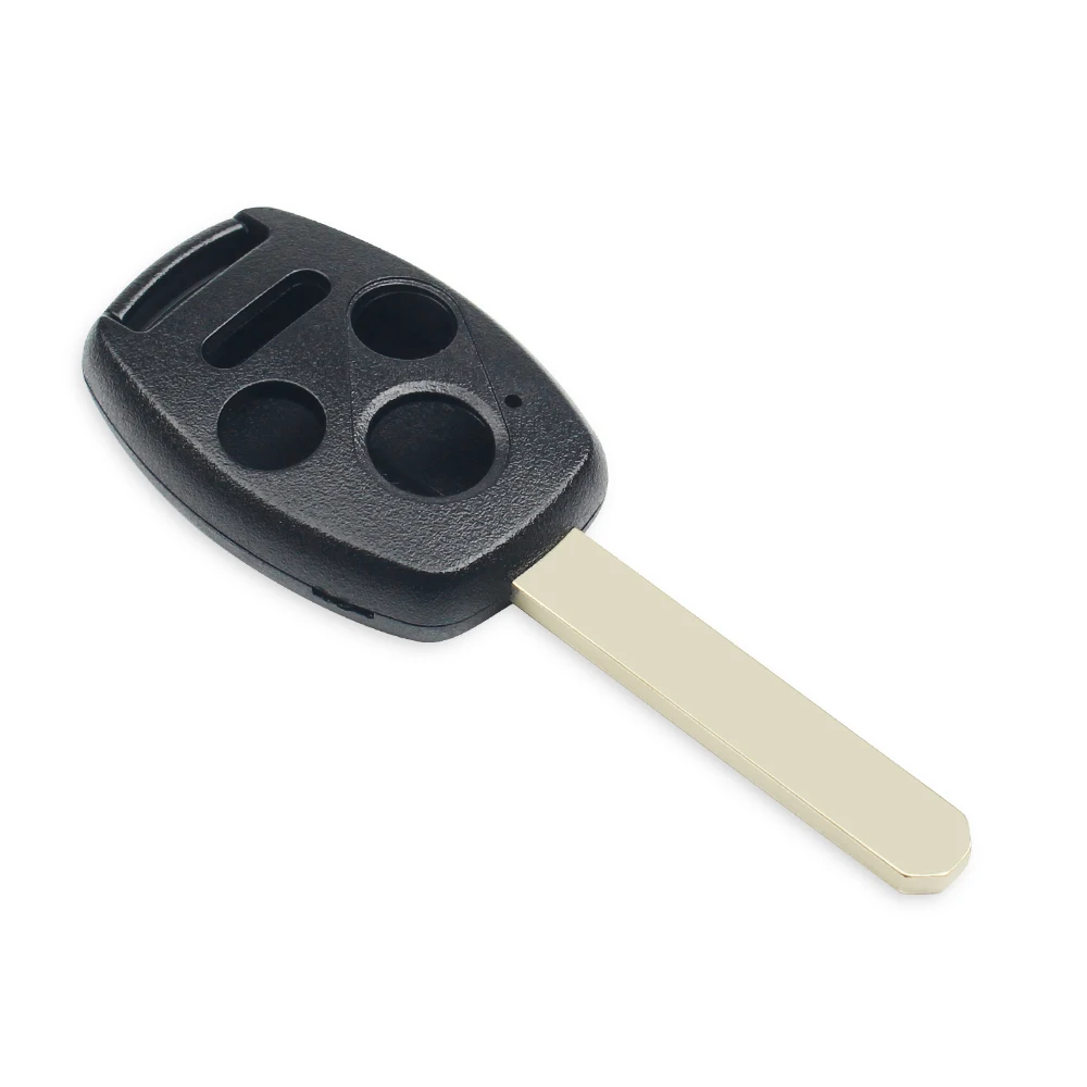 KEYYOU 2/3/4 кнопки ключи чехол Оболочка Чехол дистанционного брелока для Honda Fit CRV Civic Insight Ridgeline вариабельности сердечного ритма Джаз ACCORD 2003-2013