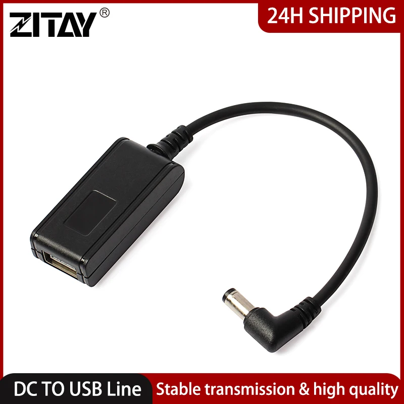 

ZITAY USB Female Input to DC Power PD Charge Cable fit for Laptop