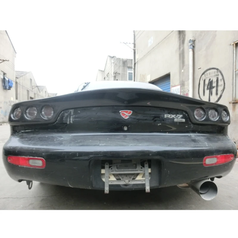 Задний фонарь крышка Ducktail спойлер для RX7 FD3S 1993-1996 CF углеродное волокно |