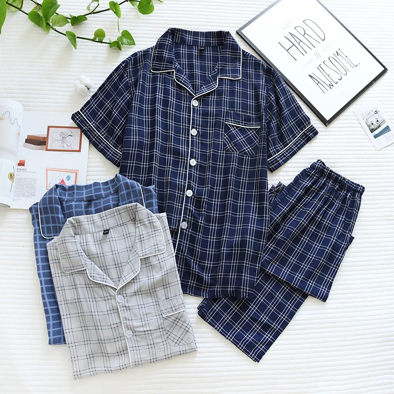 

Pijama For Men Pajama Men Set Loungewear Men Mens Sleepwear Sets 21-498
