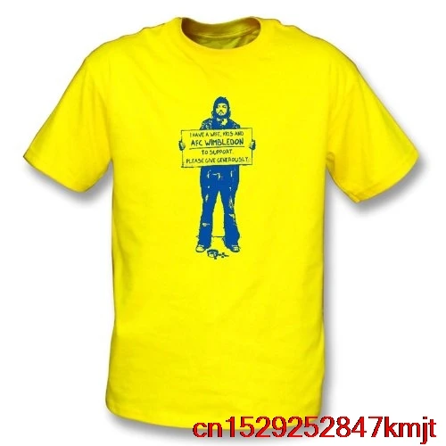 Футболка FGHFG I support AFC Wimbledon TFGHFG|Мужские футболки| |