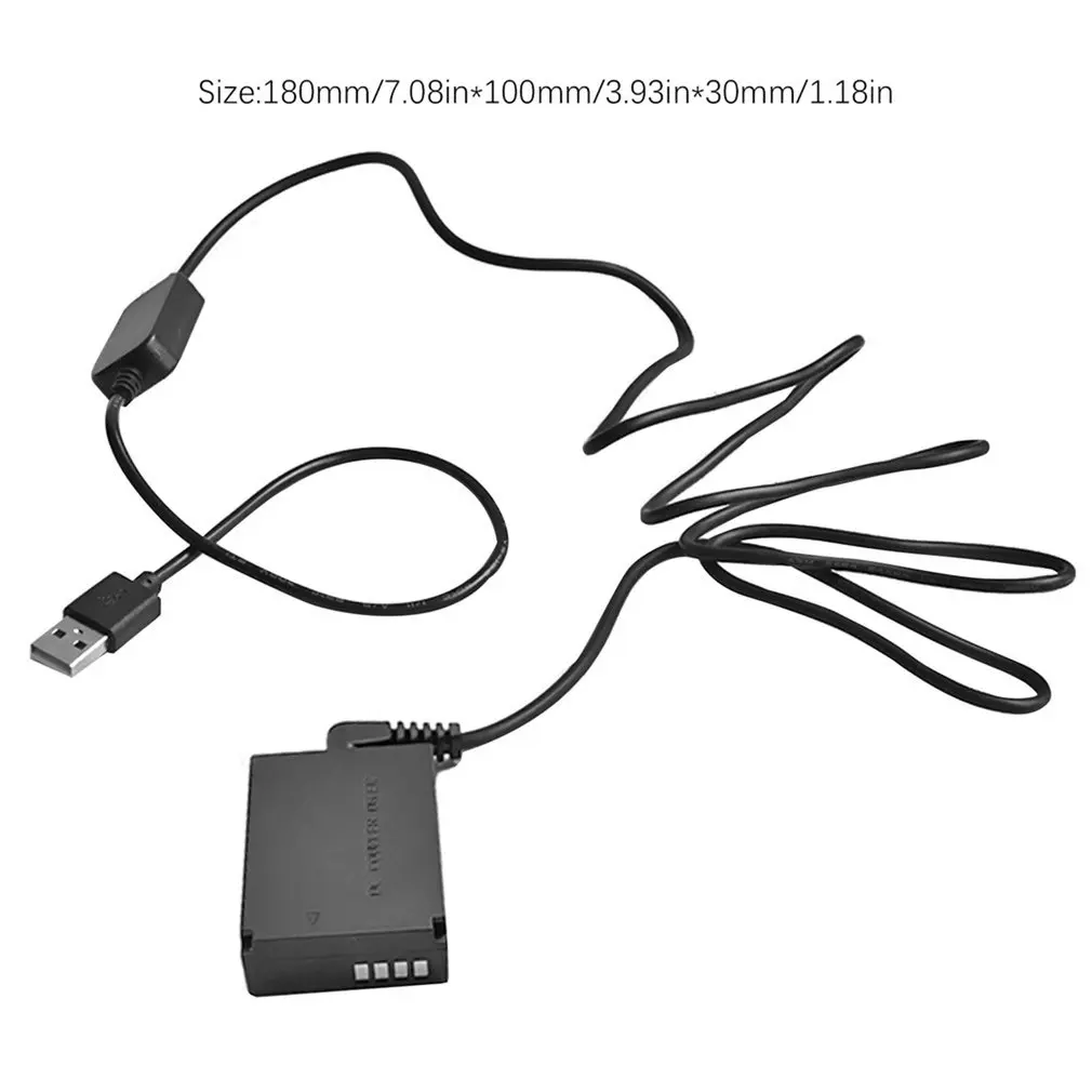 Фальшивый аккумулятор постоянного тока и привод 5 В 2 А адаптер USB для камеры Canon EOS