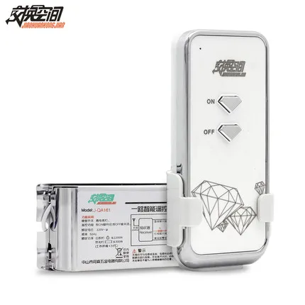 Бесплатная доставка Φ 1ch RF 433 mhz 85V 265V цифровой беспроводной пульт дистанционного