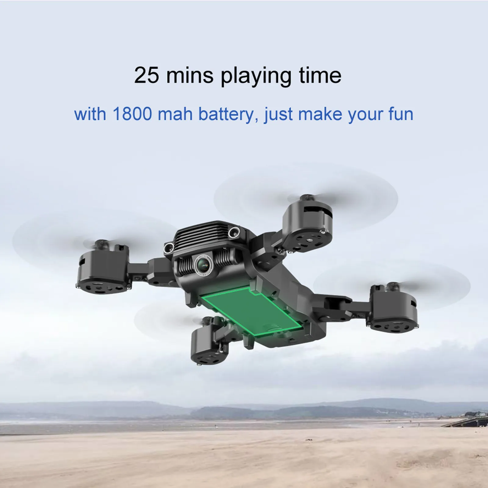 

RC Quadcopter LSRCLS11-4K/1080P HD Dual-lens Four-axis RC Remote Control Aircraft Holiday Gift Classic Christmas Gift