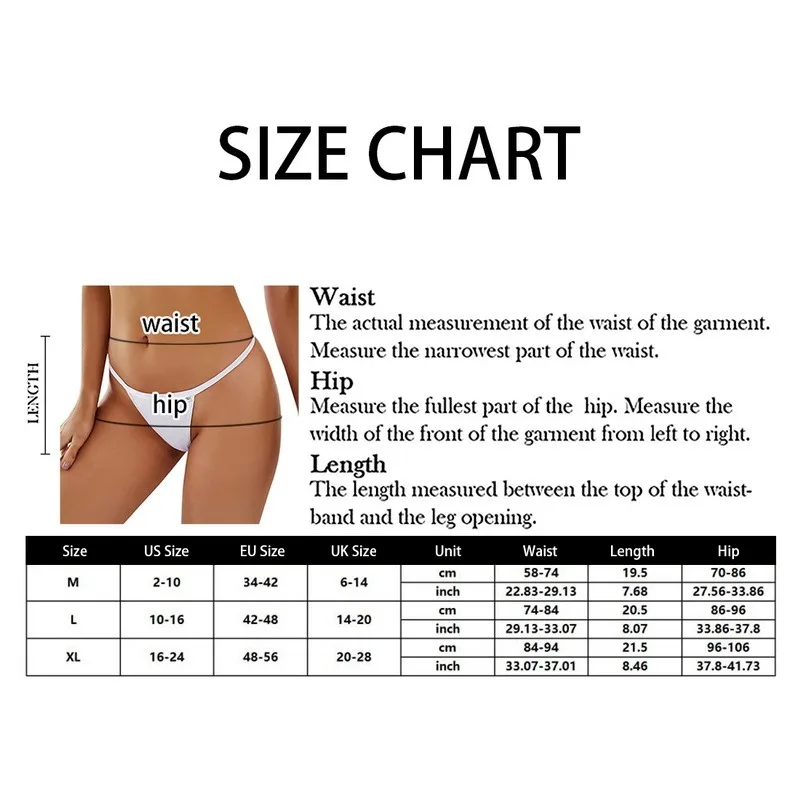 

Women Cotton Thong Briefs M-XL Sexy Underwear Briefs Bikini Lingerie 2021