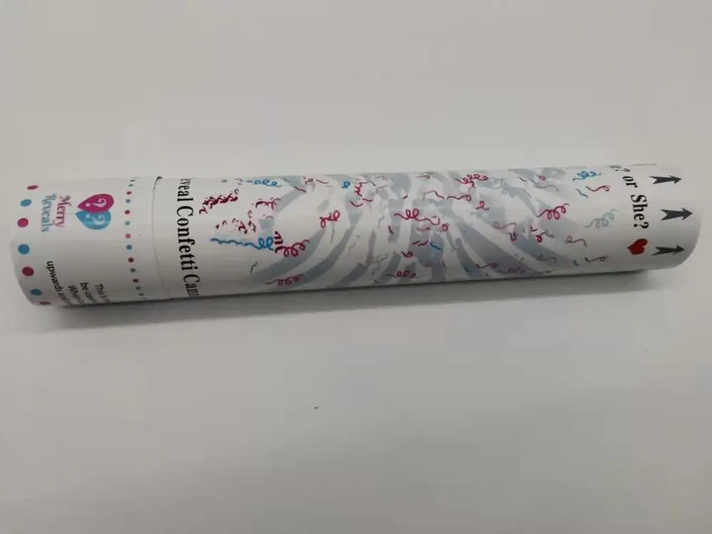 4 шт. в упаковке, синие конфетти