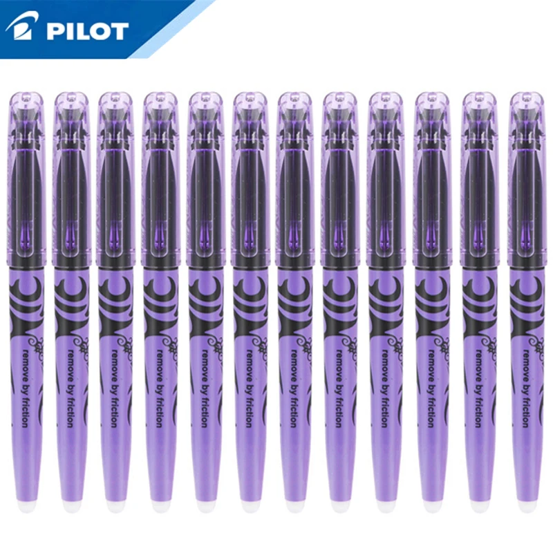 Purple 12 шт./лот японский пилот SW-FL FRIXION стираемый маркер ручка офисные и школьные канцелярские принадлежности - Цвет: Purple