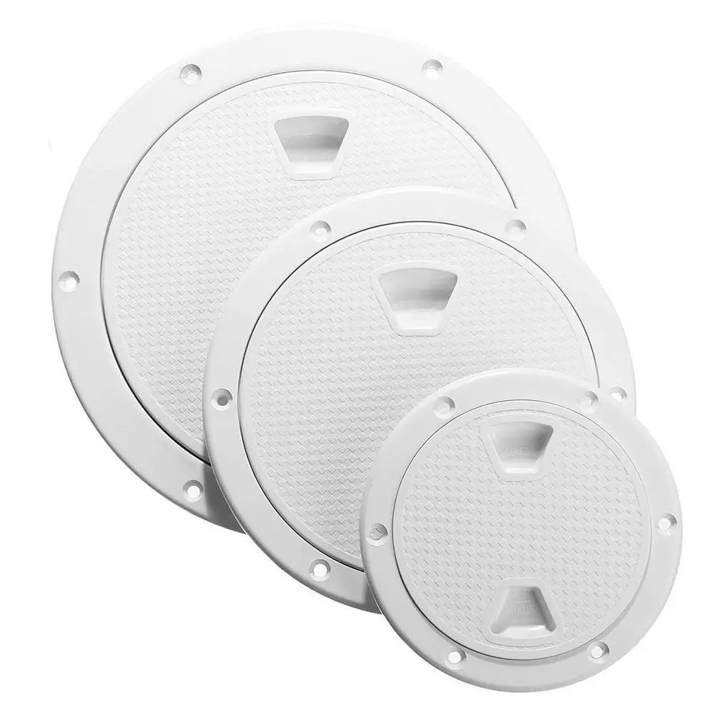 

4/6/8 Inch Round Hatch Cover Non-Slip Deck Plate for Marine Boat Kayak Canoe