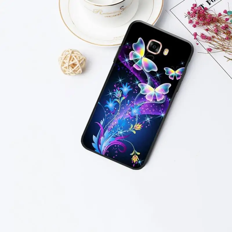 

Beautiful Butterfly Colorful butterfly for samsung A10 coque fundas etui for samsung galaxy A51 A70 A71 note 8 9 10 cases cover