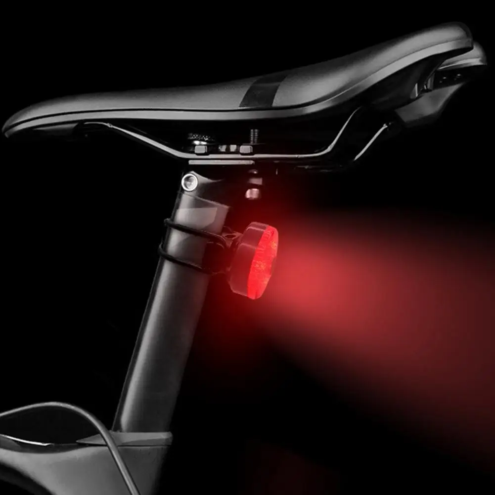 

65% Discounts Hot! Bike Rear Light Compacted Weatherproof USB Charging Rechargeable Bicycle Brake Lamp for Night Riding
