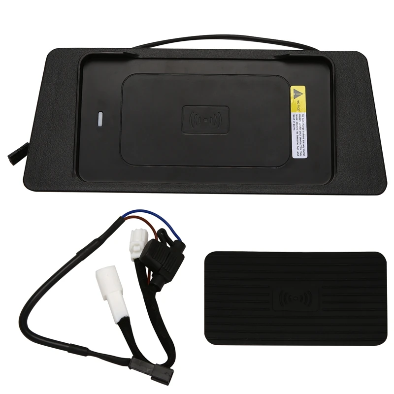 15w car qi wireless charger fast phone charger charging plate accessories for hilux 2016 2020 for iphone free global shipping