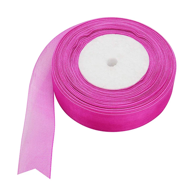 50 ярдов прозрачная лента украшения шляпа волосы для аксессуаров Пряжа Ленты