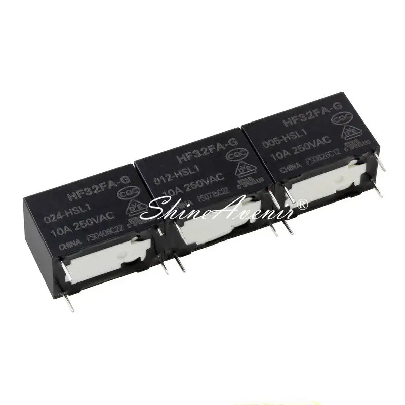 

5pcs/lot Relay HF32FA-G-005-HSL1 012-HSL1 024-HSL1 HF32FA-G-003-HSL2 005-HSL2 012-HSL2024-HSL2 3V 5V 12V 24V 4PIN New Original