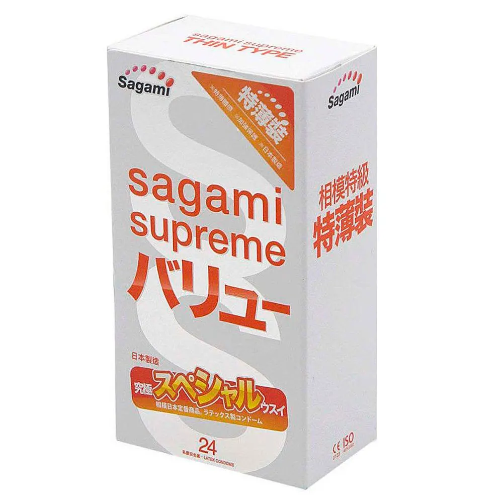 Ультратонкие презервативы Sagami Xtreme Superthin - 24 шт. | Красота и здоровье