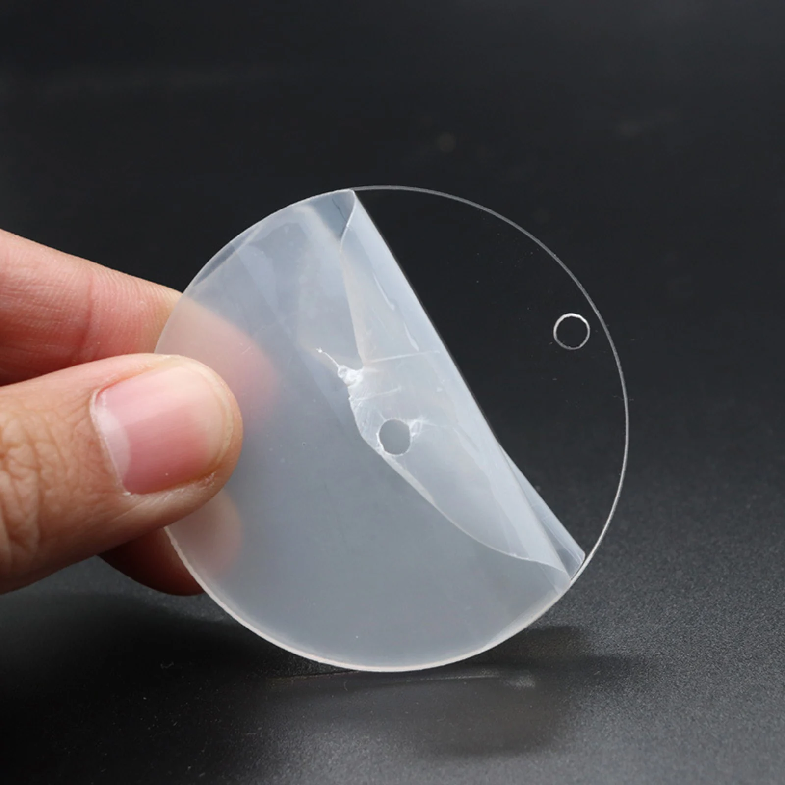 

200x акриловые диски брелок заготовки кисточка Подвески Сделай Сам брелок