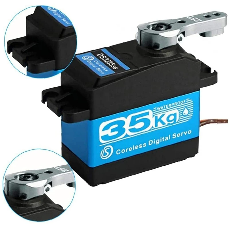 

Цифровой сервопривод без сердечника HV, цифровой сервопривод для роботизированной Diy 85DC