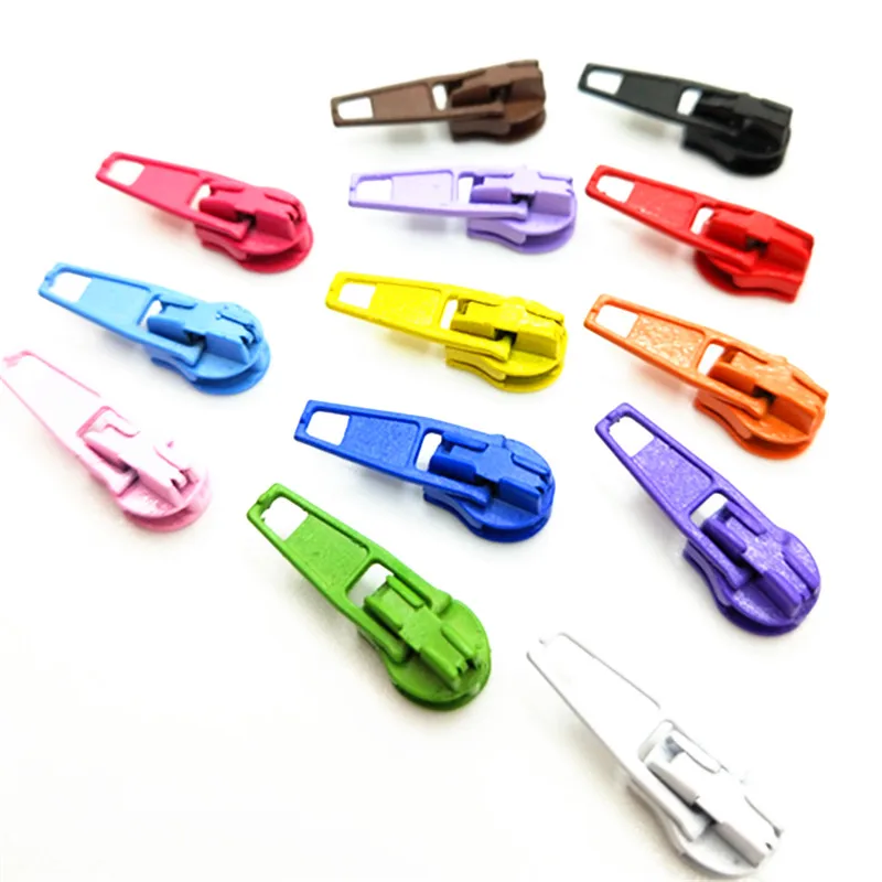 

10 шт. 3 # случайные цвета смешанные застежки-молнии для нейлоновой молнии многоцветные застежки-молнии для шитья