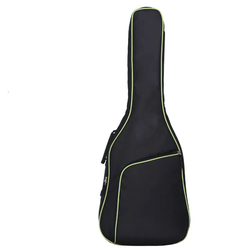 4041 zoll oxford stoff elektrische gitarre fall bunte rand gig bag doppel straps pad 8mm baumwolle verdickung weiche abdeckung rucksack free global s