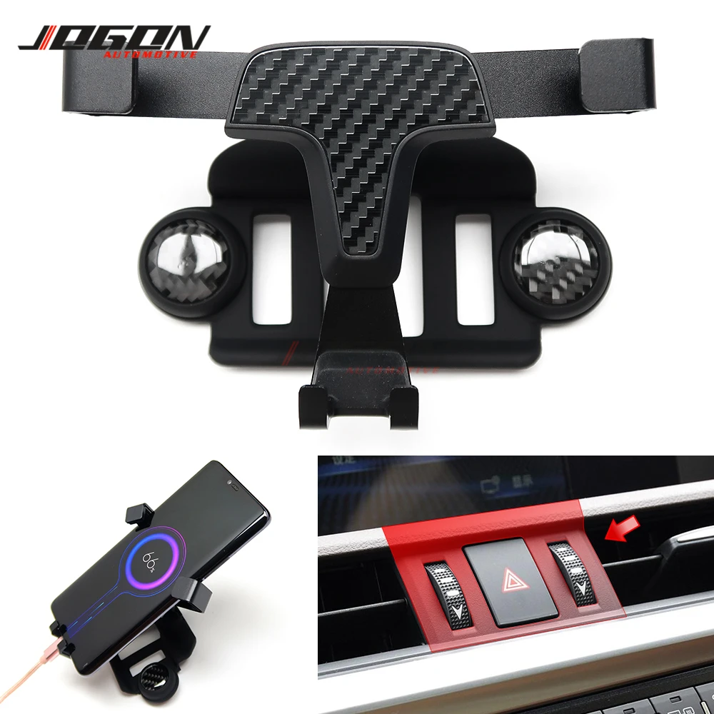 Гравитационный держатель из углеродного волокна для сотового телефона