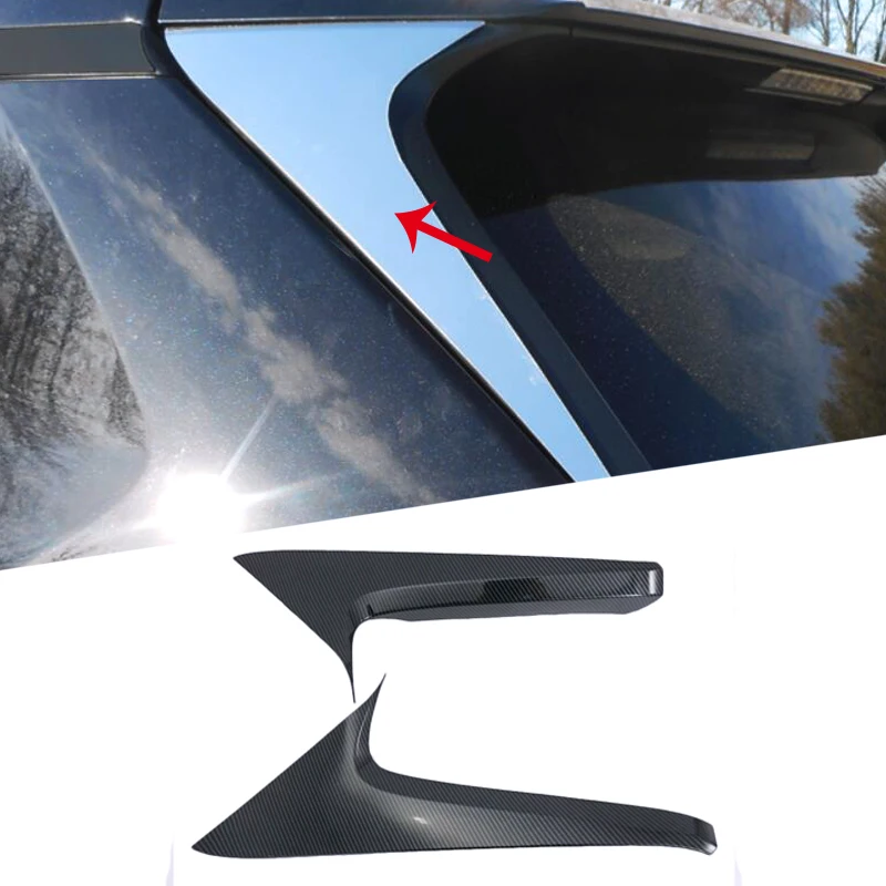 Автомобильные аксессуары спойлер для заднего стекла боковая угловая полоса