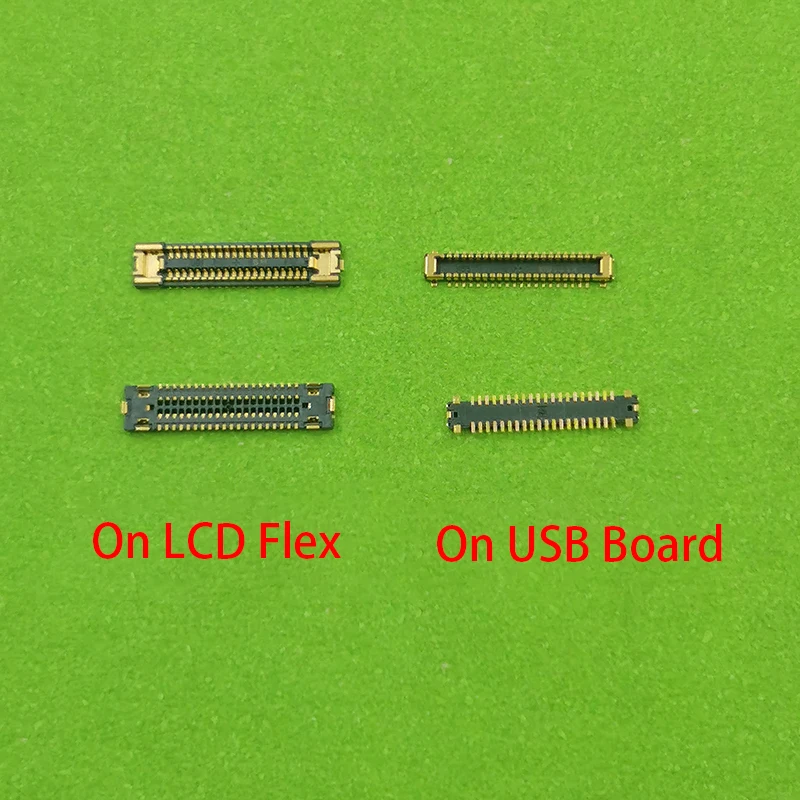 

10PCS LCD Display FPC Connector For Samsung A32 4G A325 A325F A325M 5G A326 A326F A326B BR DS Screen Flex Plug Port 78PIN 40PIN