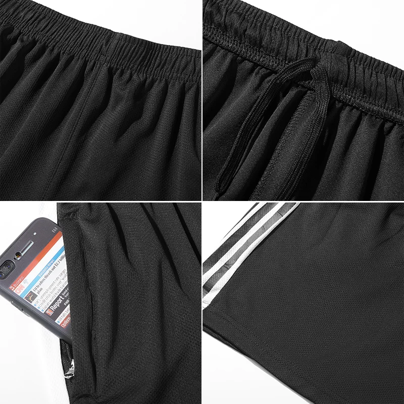 

2021 New Summer Short Sleeve Long Pants Suit Men's Trend Suit Quick Drying Sportswear Casual Men's Two Piece Set