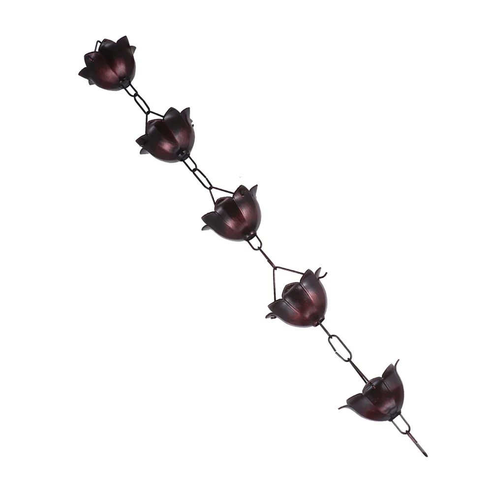 

1m Decorative Flower Style Rain Catcher Modern Rain Chain for Downspout