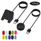 Запасная зарядная док-станция USB для Garmin Fenix 77S7X66S6X5S5X EPIX, зарядный кабель с пылезащитной заглушкой, Поддержка синхронизации данных