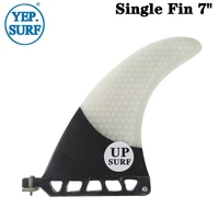 surf single fin 7 longboard surfoard fin white color fin surfboard fin in surfing free shipping
