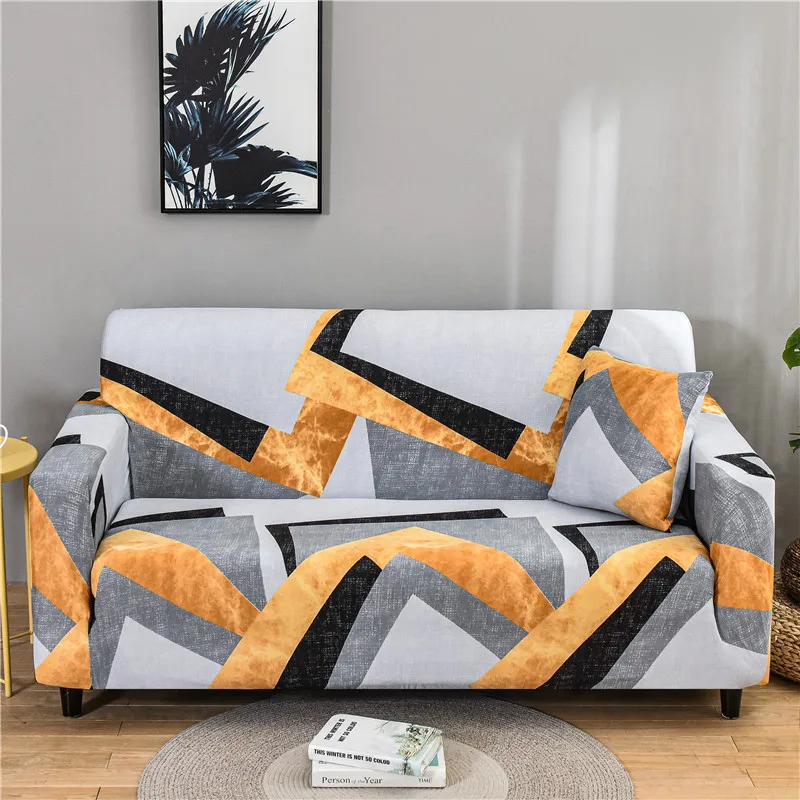 

Geometric Elastic Sofa Covers for Living Room Modern Sectional Corner Sofa Cover Slipcovers Couch Cover Chair Protector