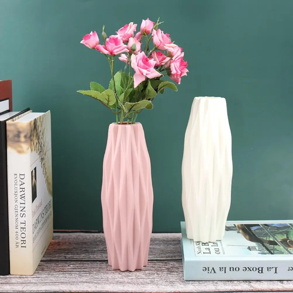 

1 Pcs Flower Vase Home Decorative Vase and Table Centerpieces Vase Ideal Gifts for Friends and Family Home Wedding Decoration