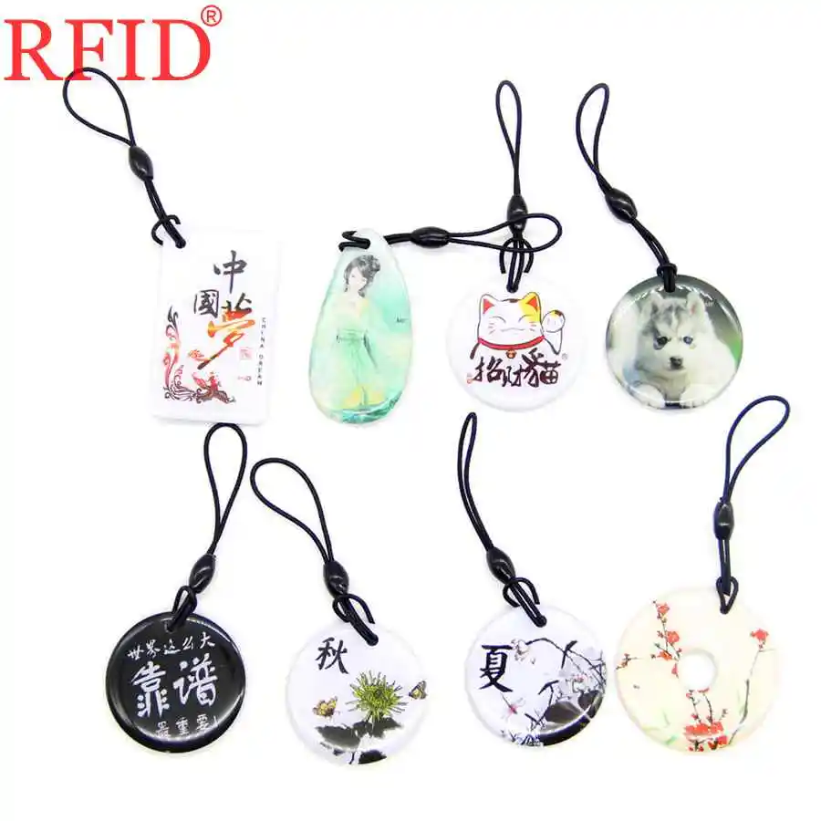 UID S50 1K 13 56 MHz rfid карта перезаписываемая записываемая ключевая бирка для ключей