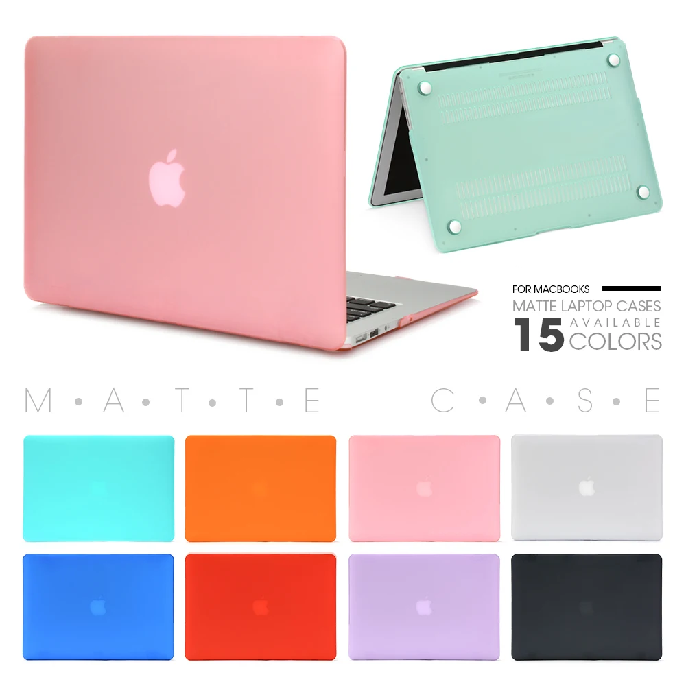 Матовый чехол для Apple Macbook Air 11 13 ноутбука Mac book pro 15 Retina 12 3 2012 2014 2015 2017 2018|case for mac|laptop