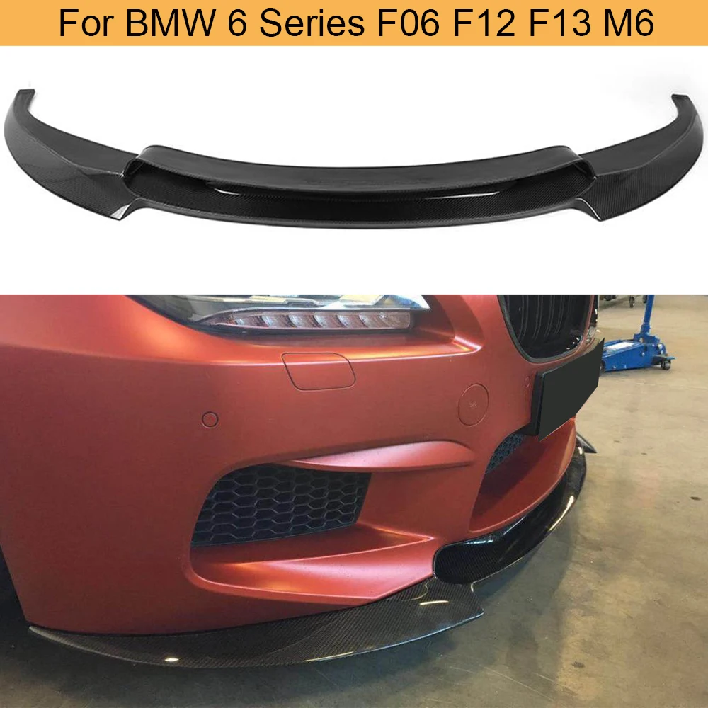 6 серий углеродного волокна передний бампер для BMW F06 F12 F13 M6 база седан Кабриолет