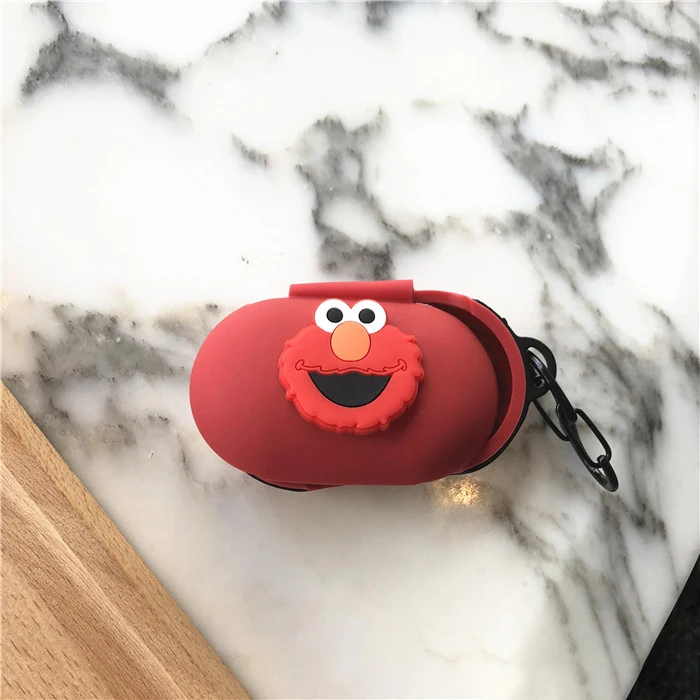 14 Милый защитный чехол для samsung Galaxy Buds, чехол с откидной крышкой и карабином, водонепроницаемый противоударный чехол s - Цвет: 14