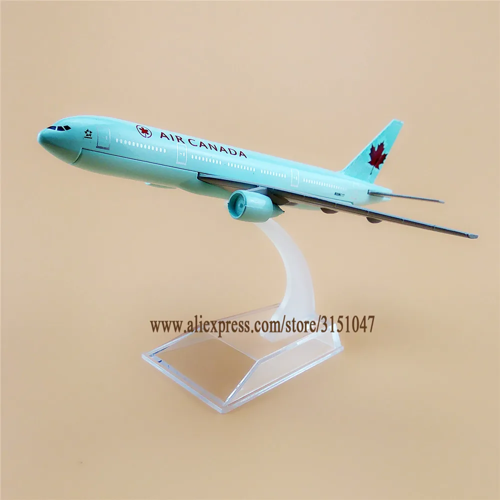

SALES Air Canada Airlines B777 Boeing 777 Airways Airplane Model Alloy Metal Model Plane Diecast Aircraft 16cm Gift