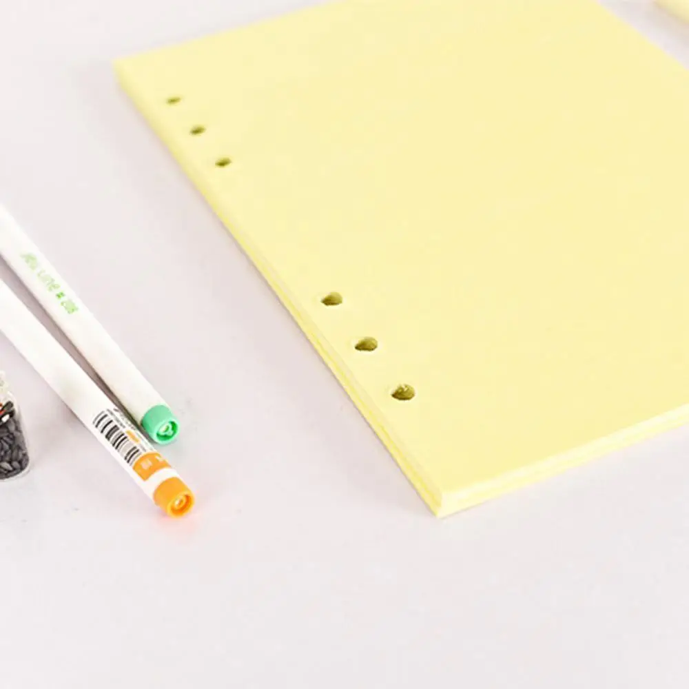 Отрывными листами Тетрадь Бумага пополнения связующего с потайными страницами