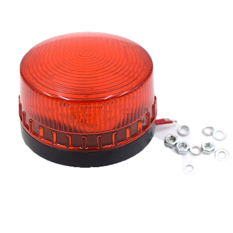 

Горячая Распродажа 12V безопасность сигнализация стробоскоп сигнал Безопасность Предупреждение светодиоды мигает белый