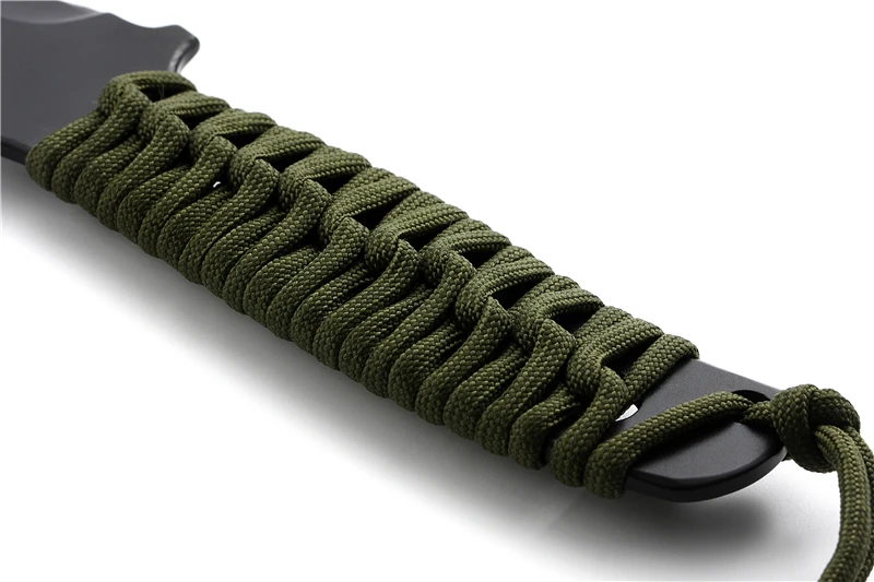 Нож с фиксированным лезвием 8CR13MOV стальные Прямые ножи и футляр для самообороны