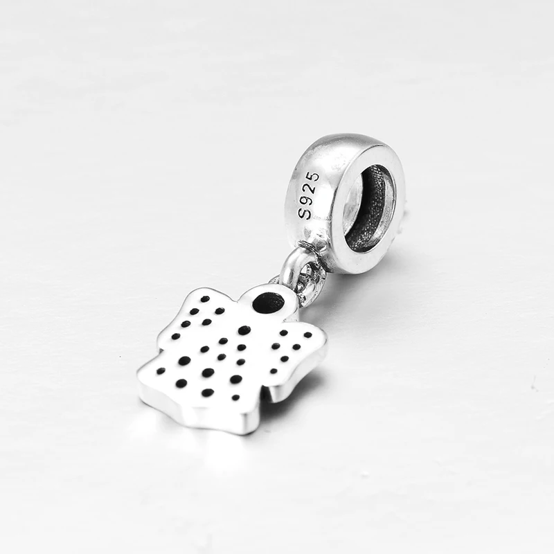 Бусины-подвески из серебра 925 пробы с фианитами | Украшения и аксессуары