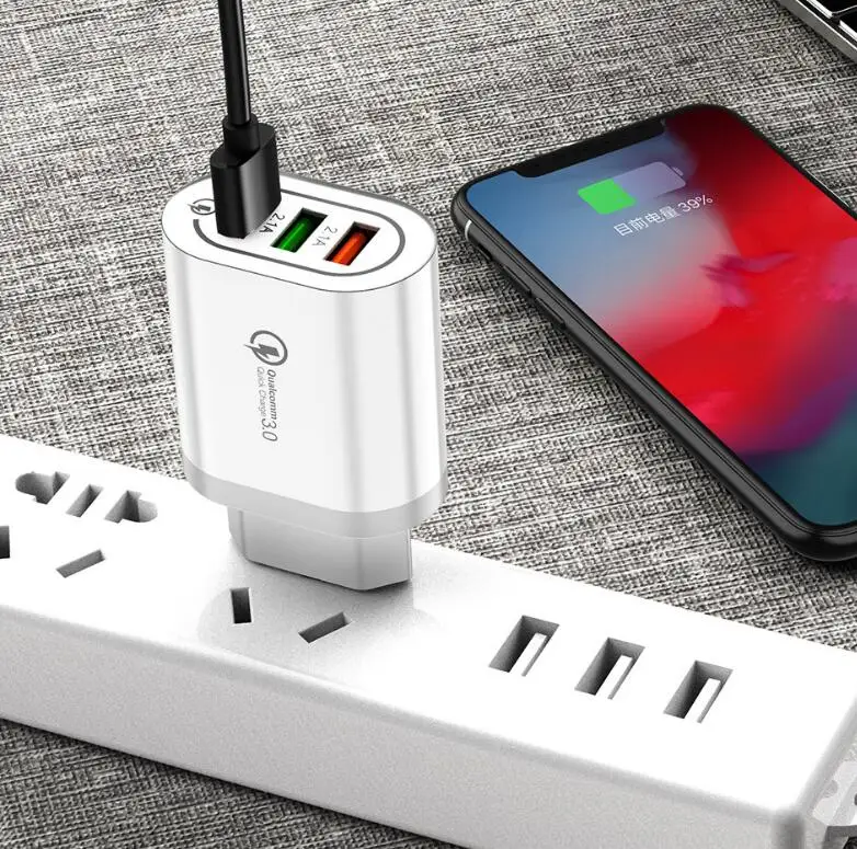 Стандартное зарядное устройство для быстрой зарядки OUKITEL стандарта США и ЕС