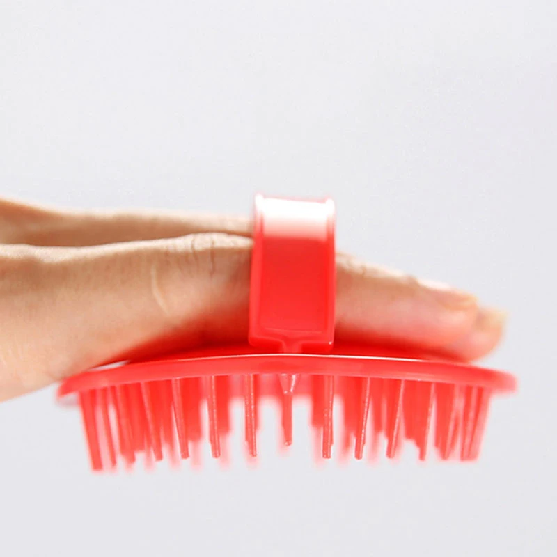 1 шт. силиконовая щетка для мытья волос | Красота и здоровье