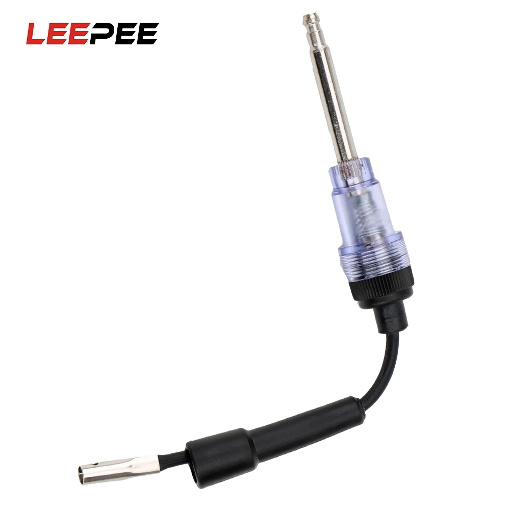 

LEEPEE Car Spark Plug Tester Ignition System Coil Engine Test Autos Diagnostic Test Repair Tool In-Line Igniton Spark Tester