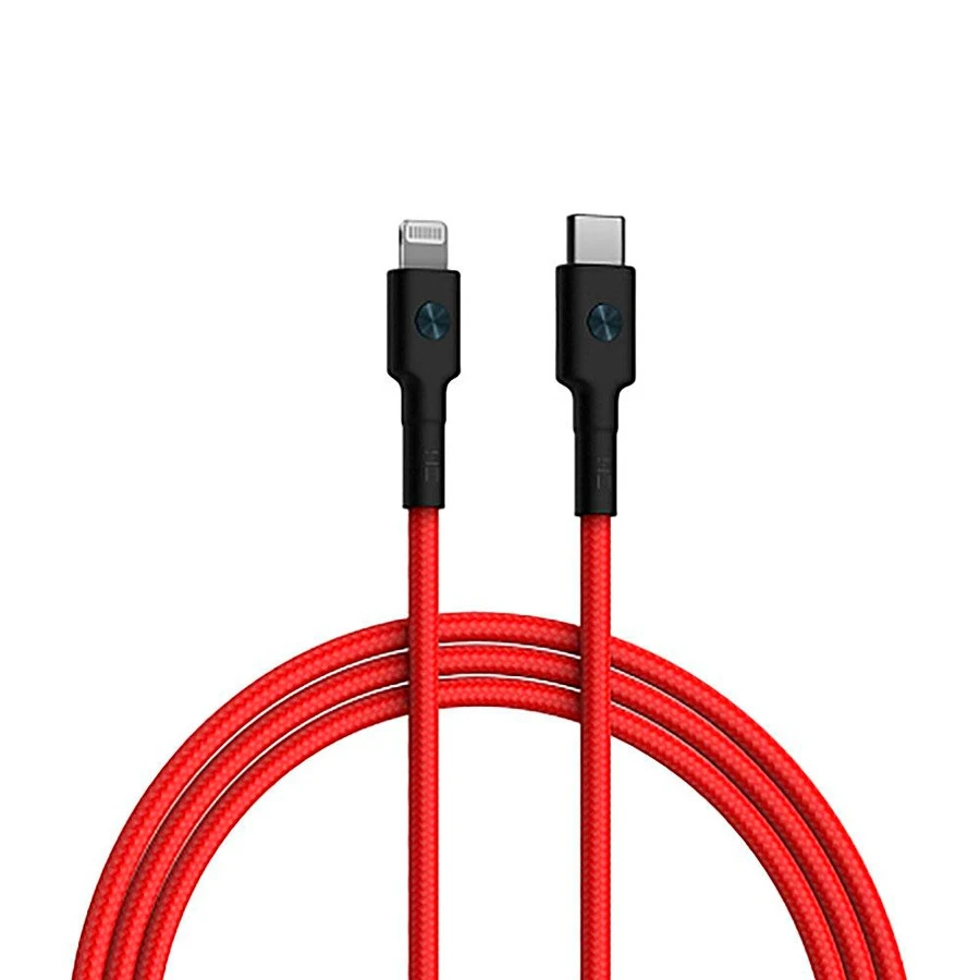 Кабель передачи данных ZMI AL873K Type-C - Lightning MFi certified braided cable 100 cm | Мобильные телефоны и