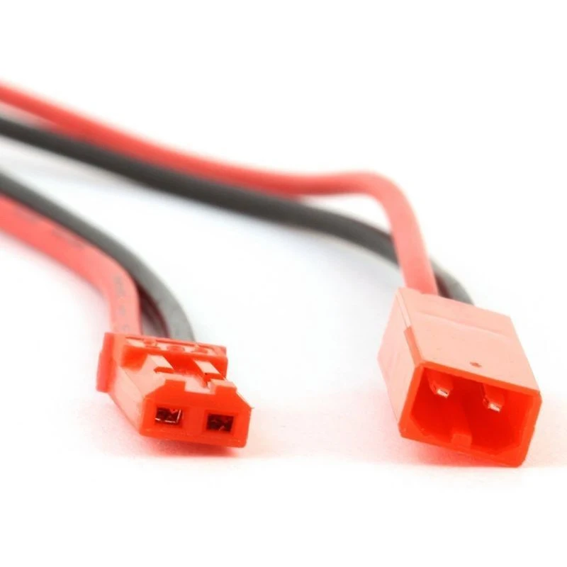 

10pair JST Plug Adapter Cable Length 100mm 18/22AWG Silicone Wire Male Female Connector for RC Model Airplane Battery Connecting